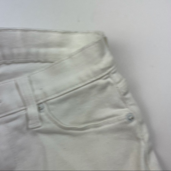 HUDSON White Midrise Suzzi Ankle Skinny Jeans Size 24 - Picture 6 of 8
